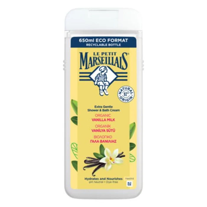 Le Petit Marseillais Vanilya Sütü Duş Jeli 650 ml