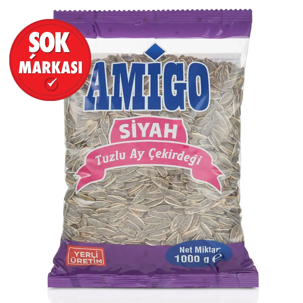 Amigo Tuzlu Siyah Çekirdek 1 kg