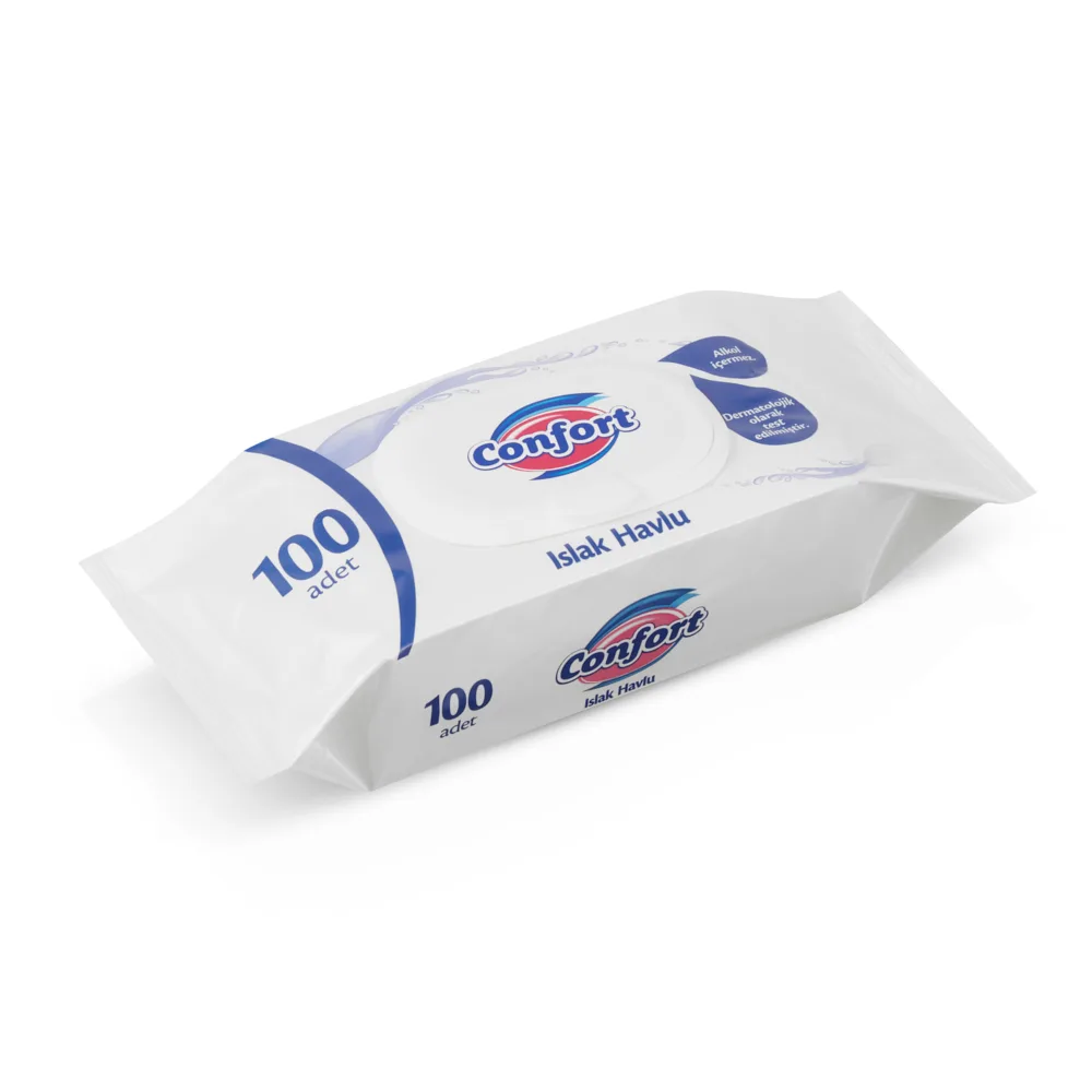 Confort Islak Havlu 100'lü