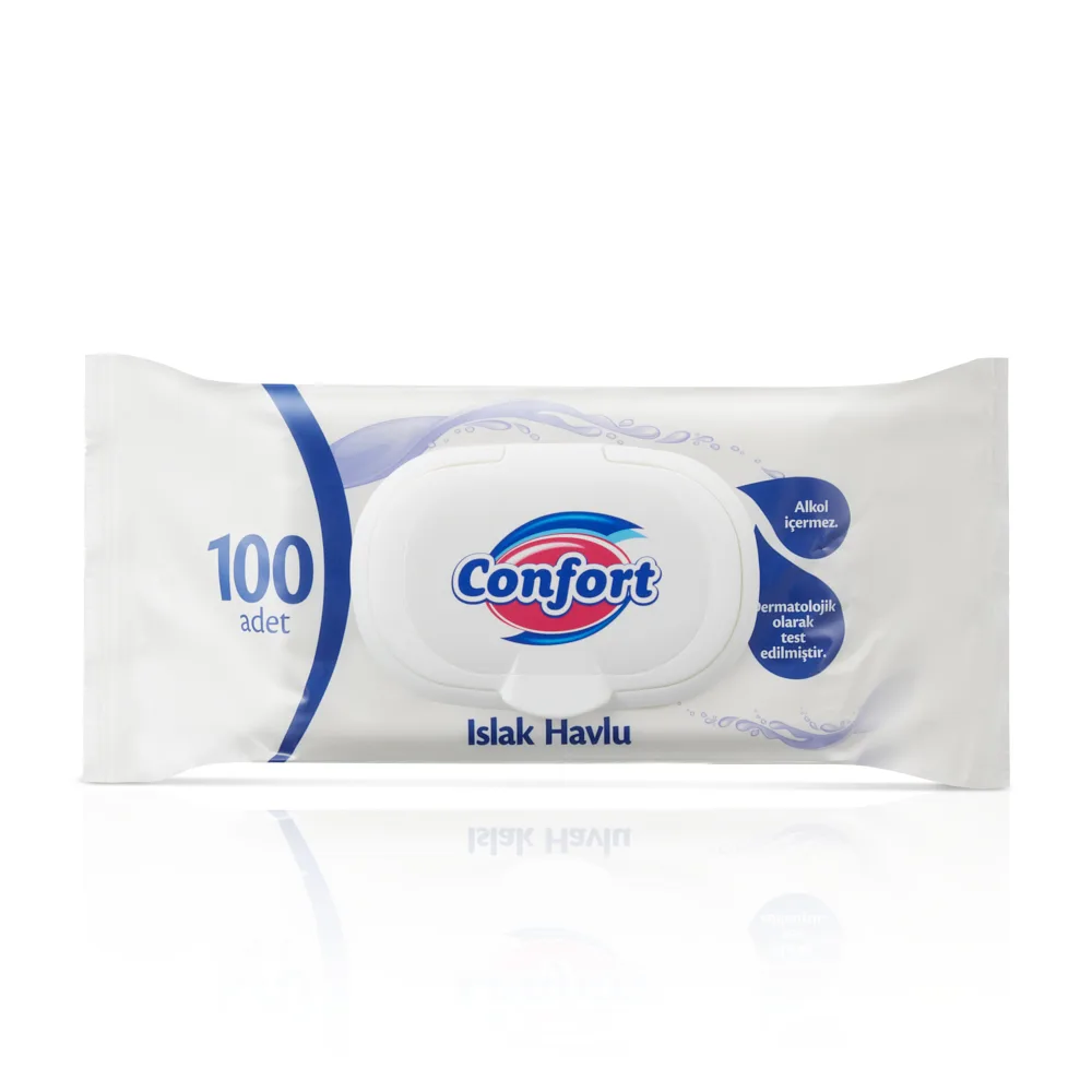 Confort Islak Havlu 100'lü