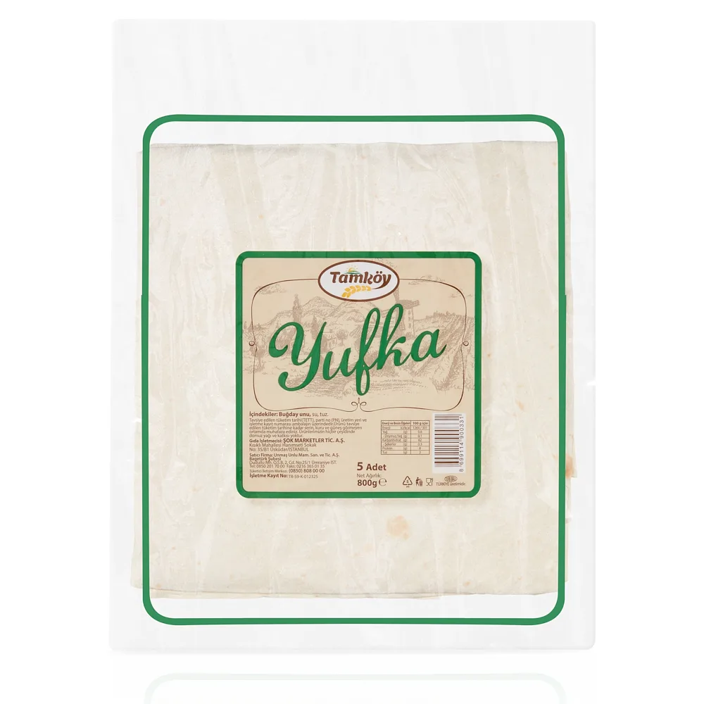 Tamköy Yufka 800 g