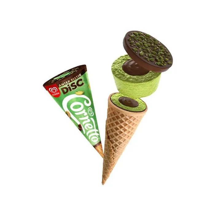 Cornetto Disc Antep Fıstığı - Çikolata 130 ml