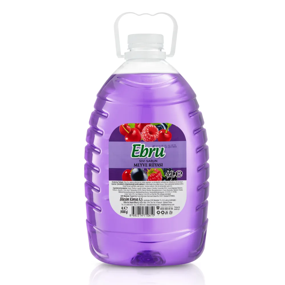 Ebru Sıvı Sabun Meyve Rüyası 4 L