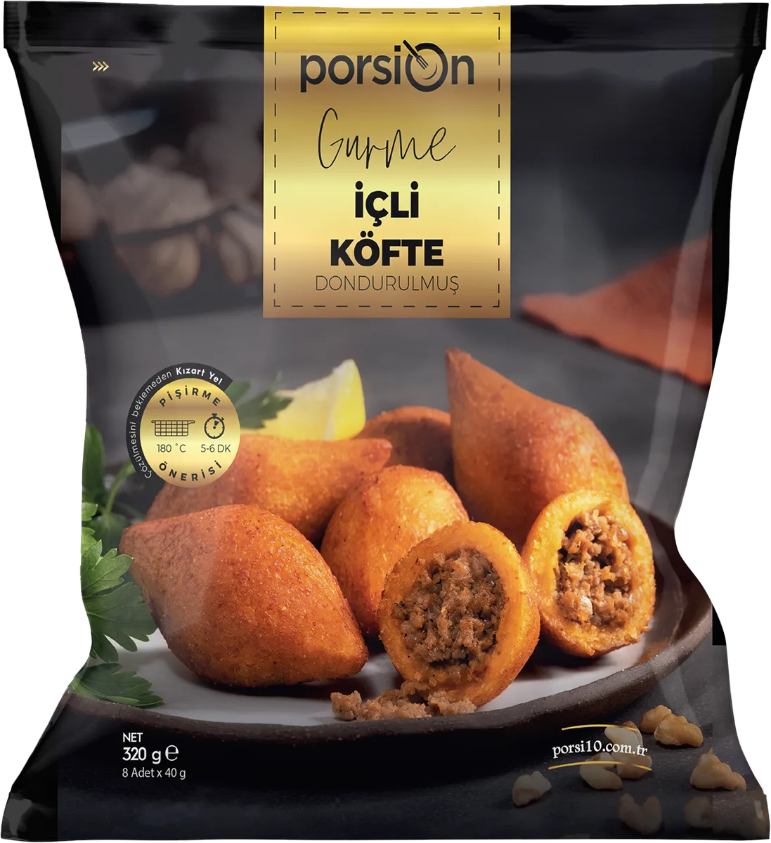 Porsion Dondurulmuş İçli Köfte 320 g