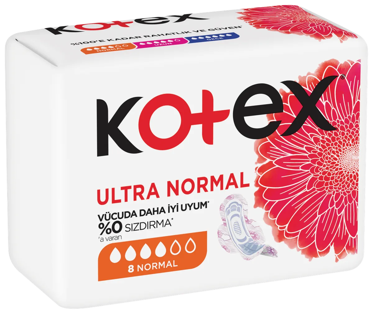 Kotex Ultra Hijyenik Ped Normal 8'li