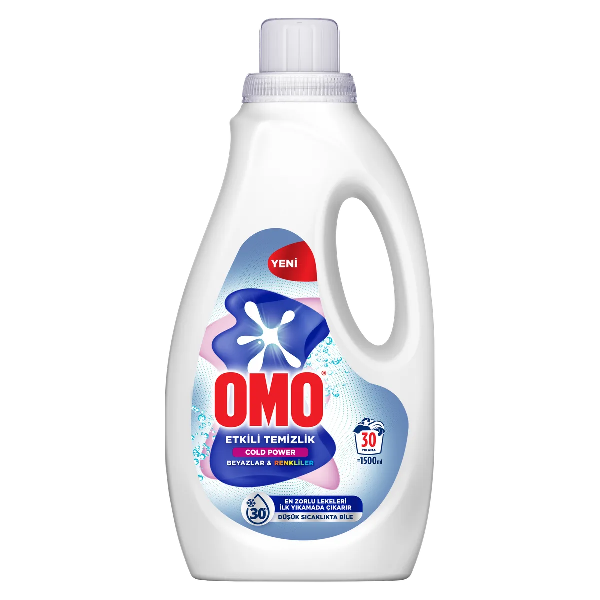 Omo Etkili Temizlik Beyazlar Ve Renkliler 1500 Ml