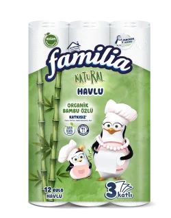 Familia Natural Havlu 12'li
