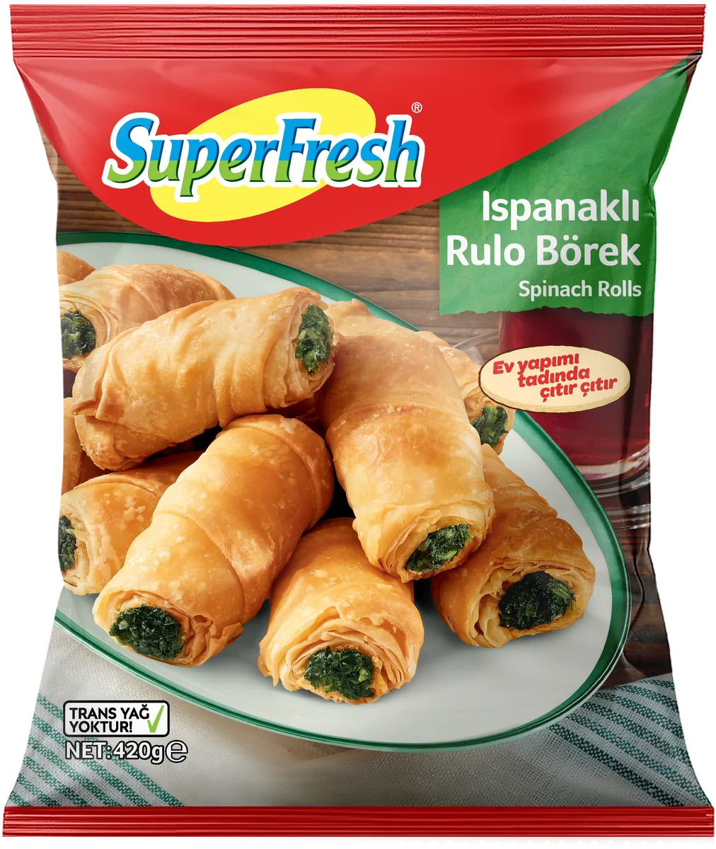 Superfresh Rulo Börek Ispanaklı 420 g