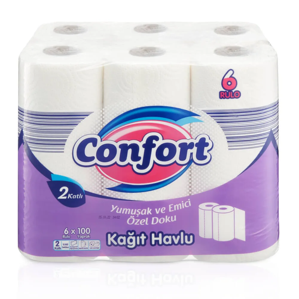 Confort Kağıt Havlu 6'lı