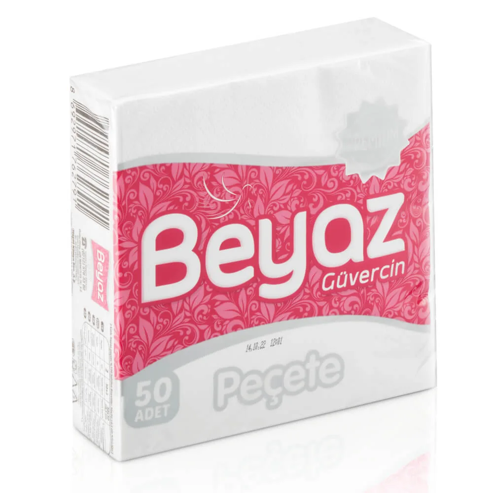 Beyaz Güvercin Premium Peçete 50'li