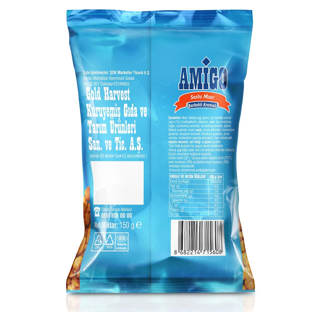 Amigo Soslu Mısır 150 g