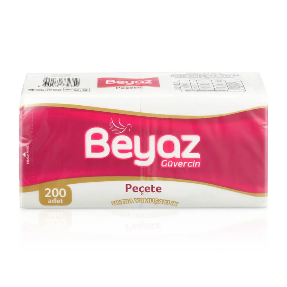 Beyaz Güvercin Peçete 200 Yaprak